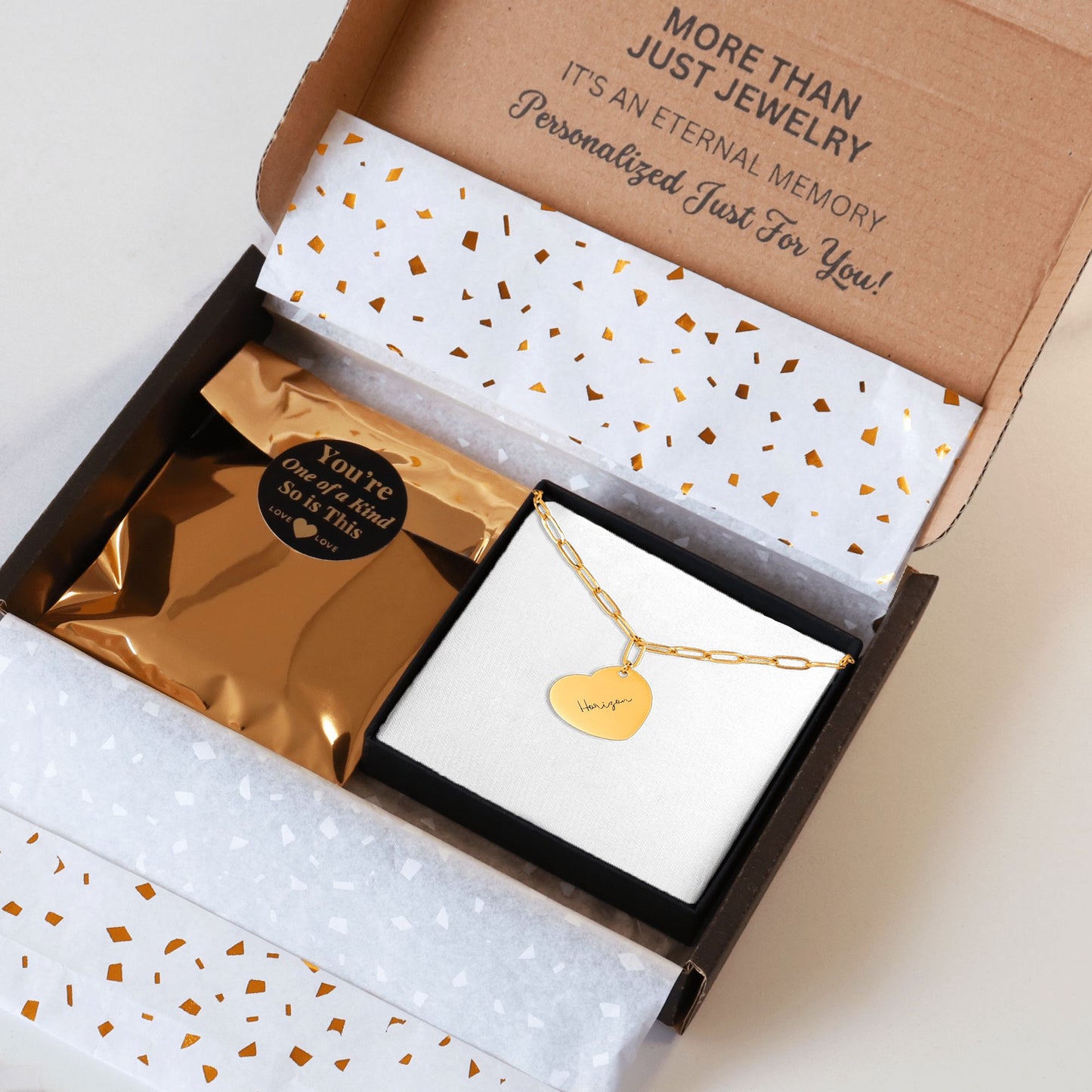 ✨ Collier Horizon – Cœur d’éternité ✨