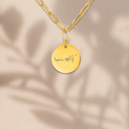Collier “Espoir” – Lumière de l’avenir