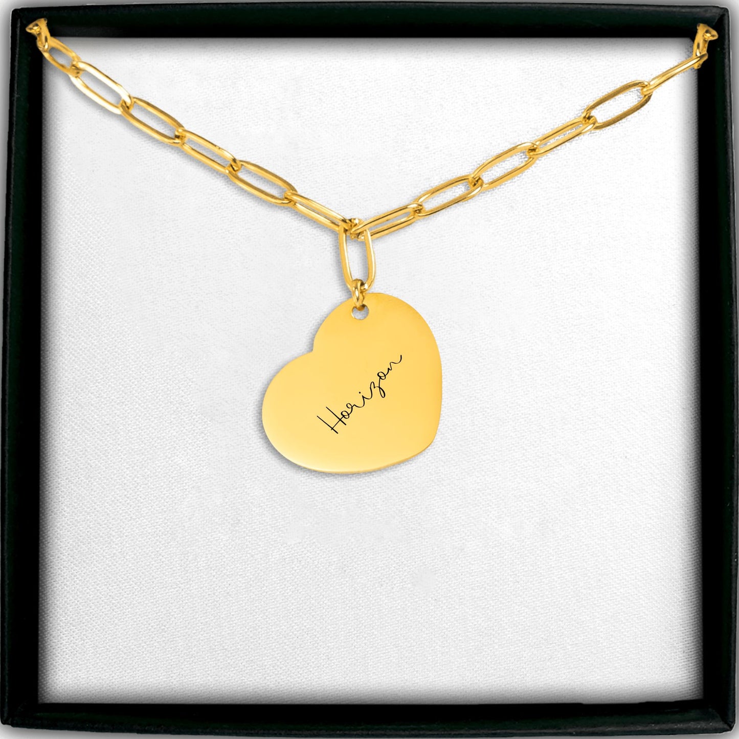 ✨ Collier Horizon – Cœur d’éternité ✨