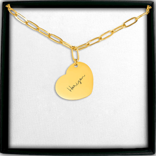 ✨ Collier Horizon – Cœur d’éternité ✨