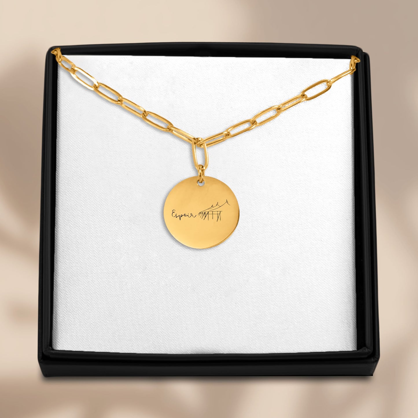 Collier “Espoir” – Lumière de l’avenir